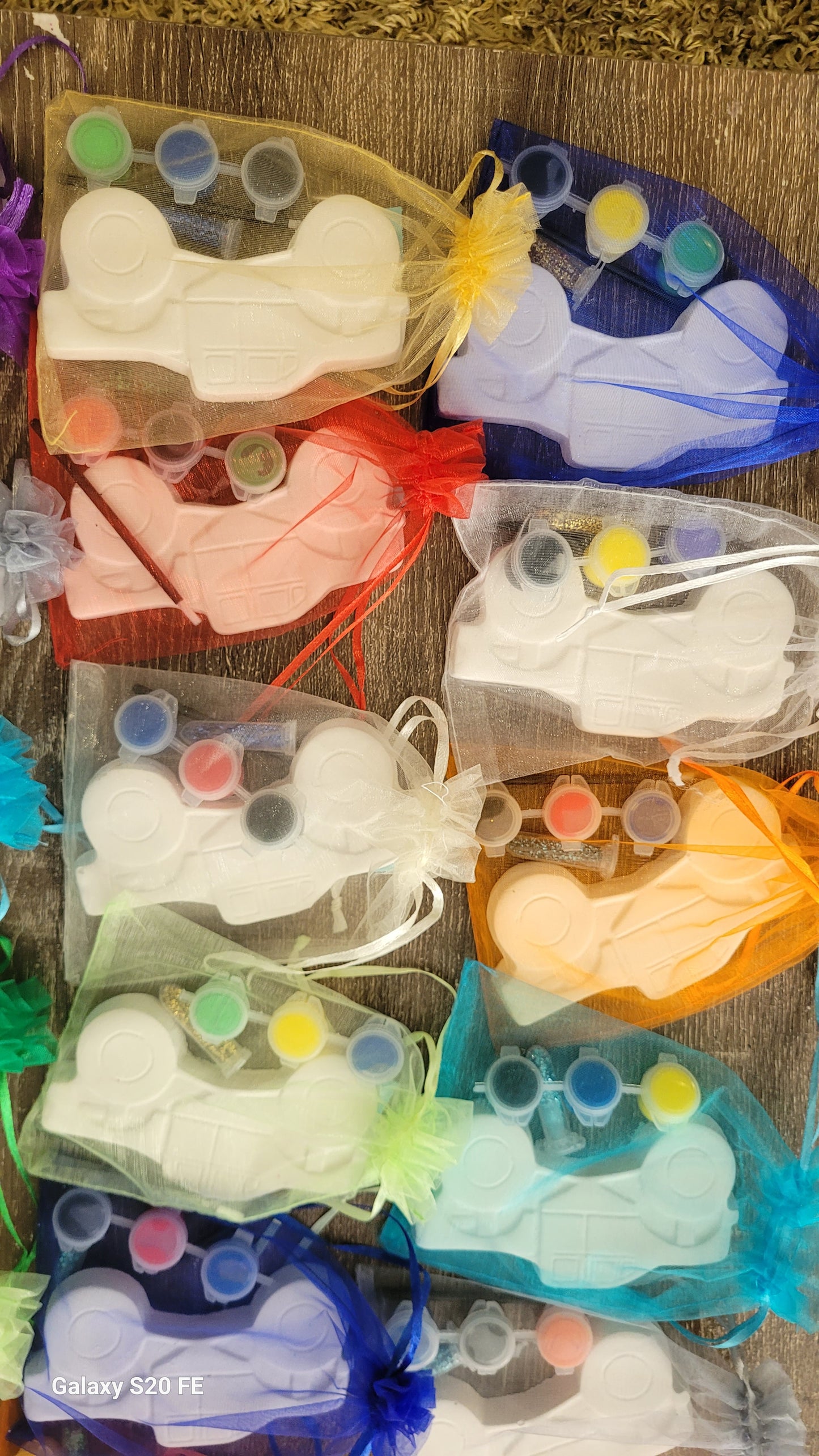 Monster truck Plaster Painting Car boy return gifts truck