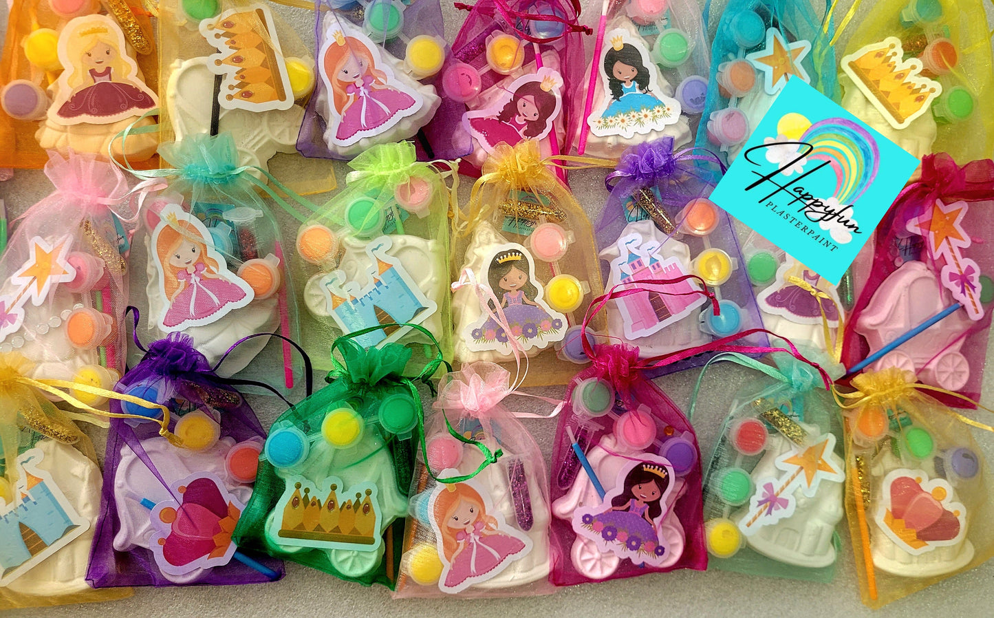 Princess Castle Plaster Painting Party Favour