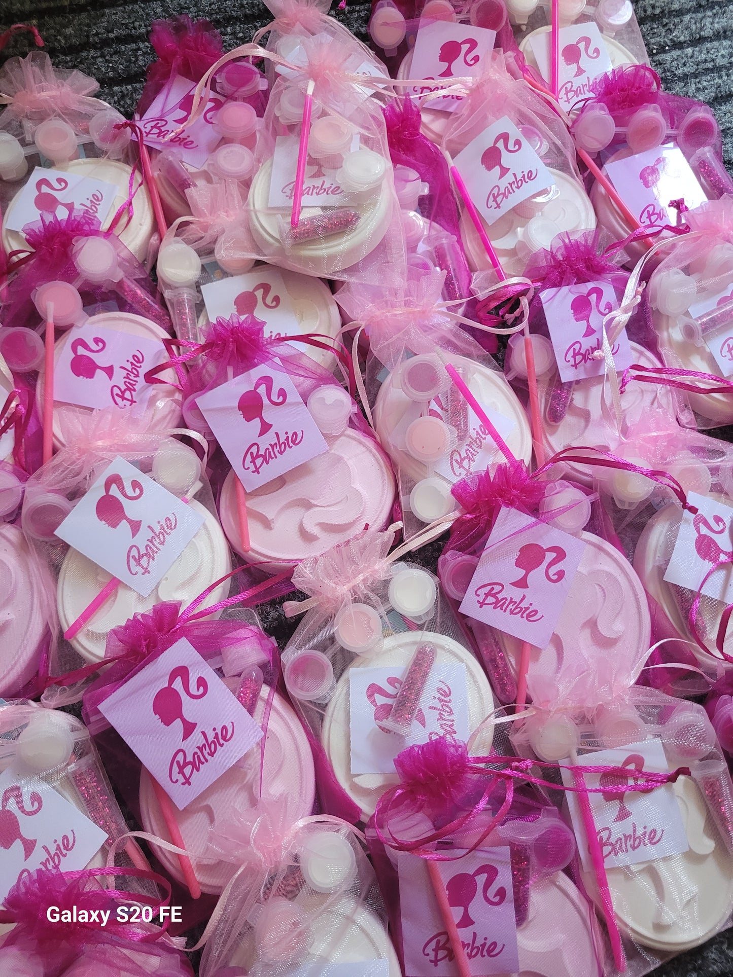 Barbie girl characters Plaster Painting FOR PARTY favours birthday gifts bags princess