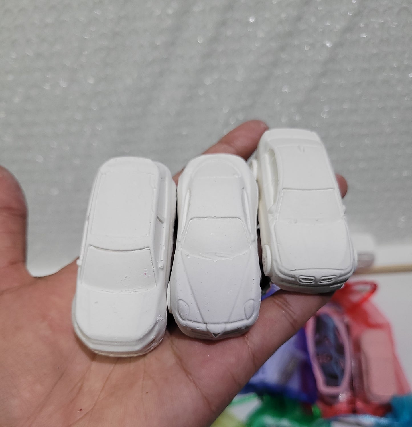 Car hotwheel gifts birthday boyVehicle vehicles Plaster Painting party Favour kids