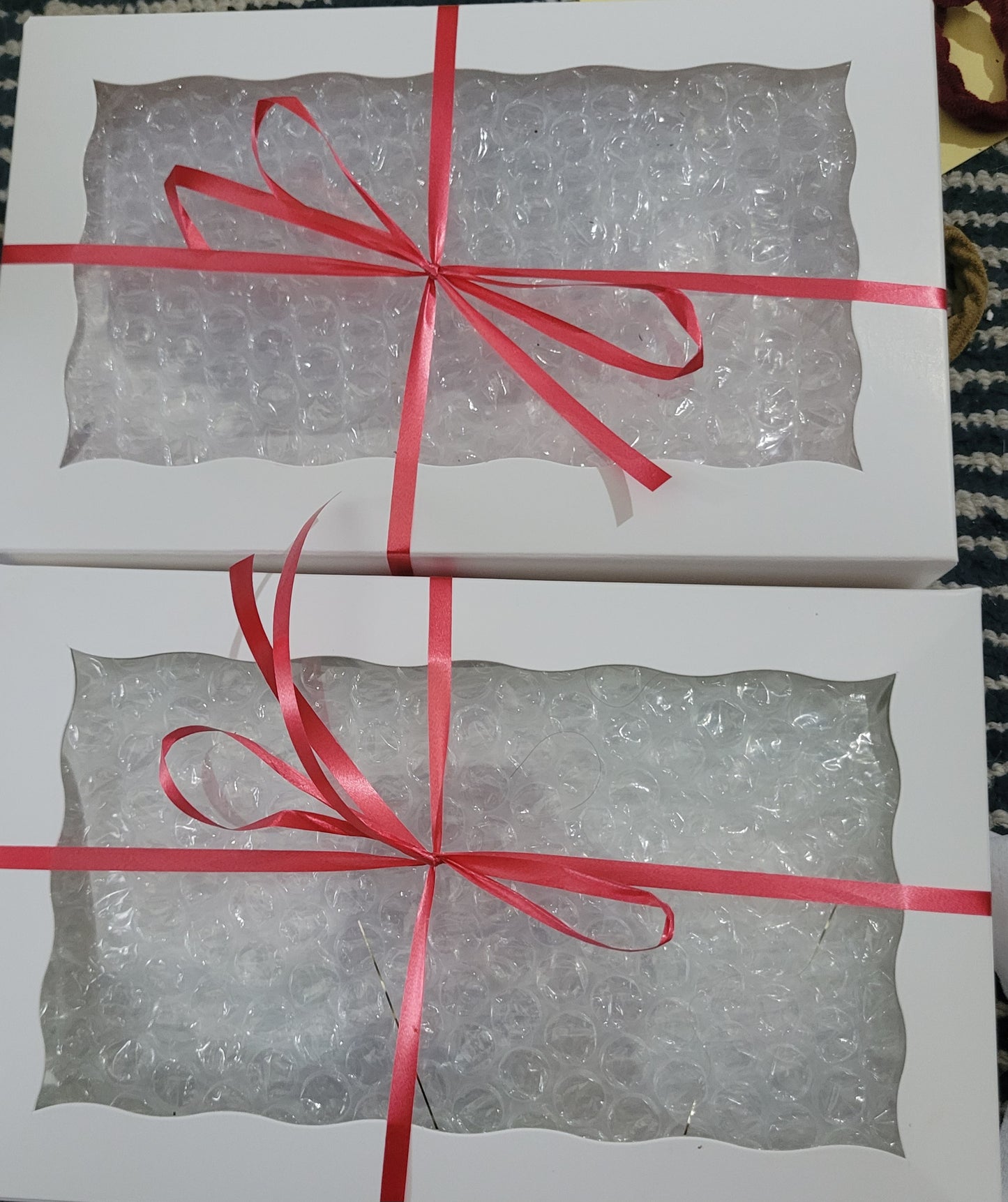 Christmas Gifts set Christmas 4 ornaments plasters painting kids Christmas tree Plaster painting