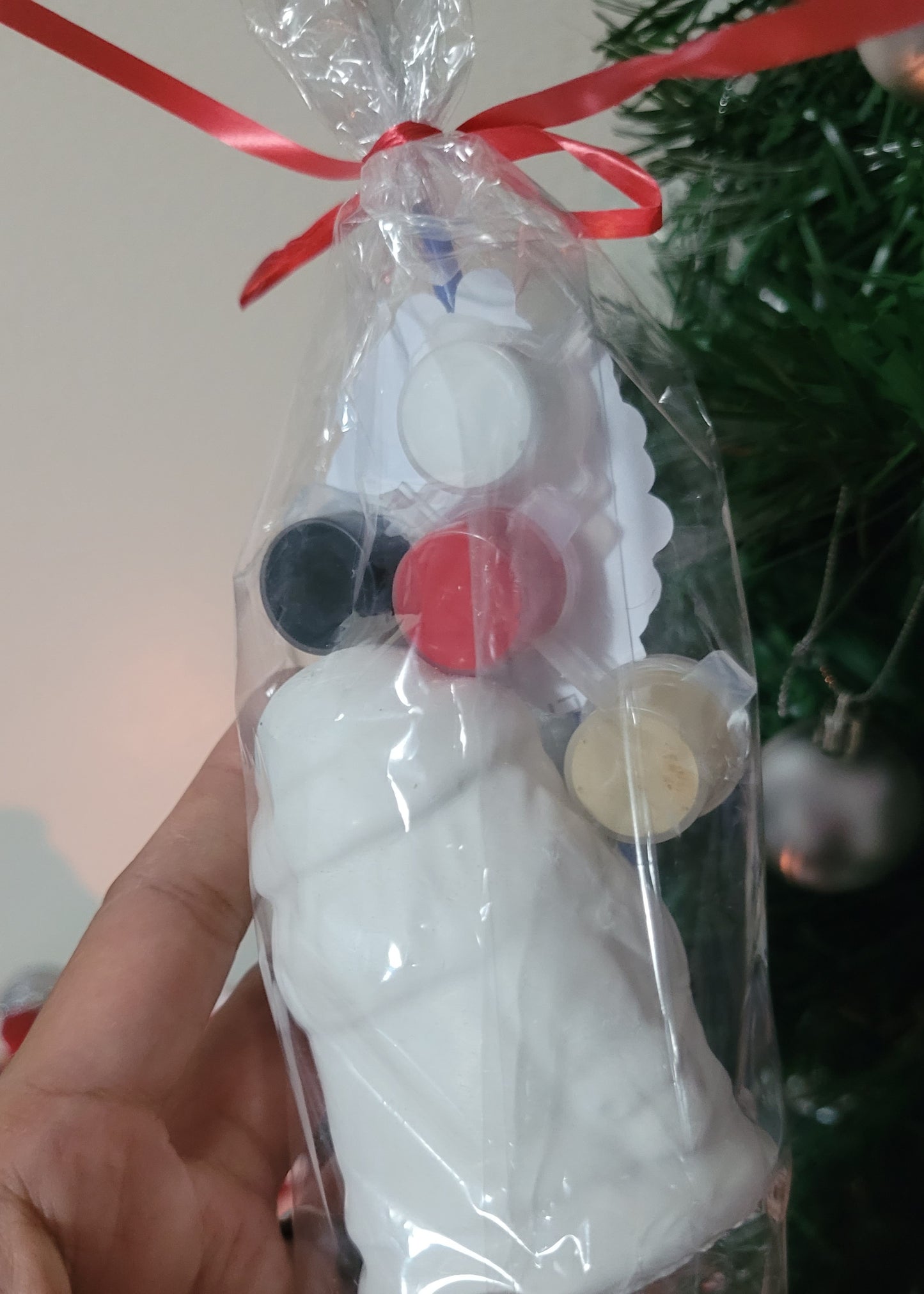 3D Santa stand Christmas ornament plasters kits Plaster painting event school kids gift ideas present art craft