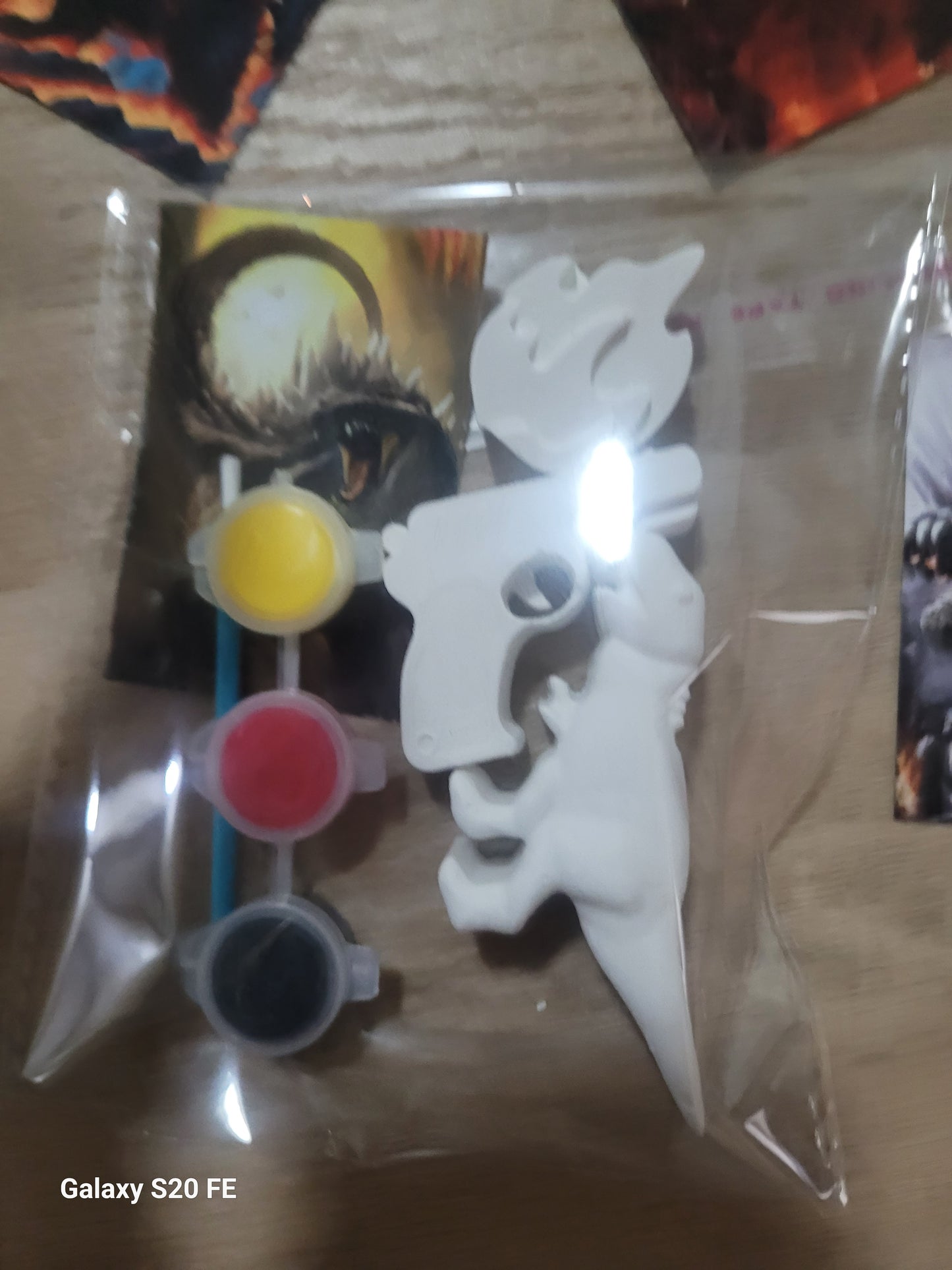 Godzilla dinos theme plaster Painting party favours birthday gifts present art craft party favour