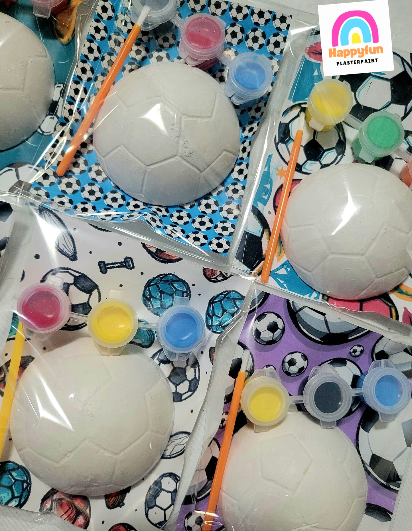 Ready to paint football sport theme Plaster Painting