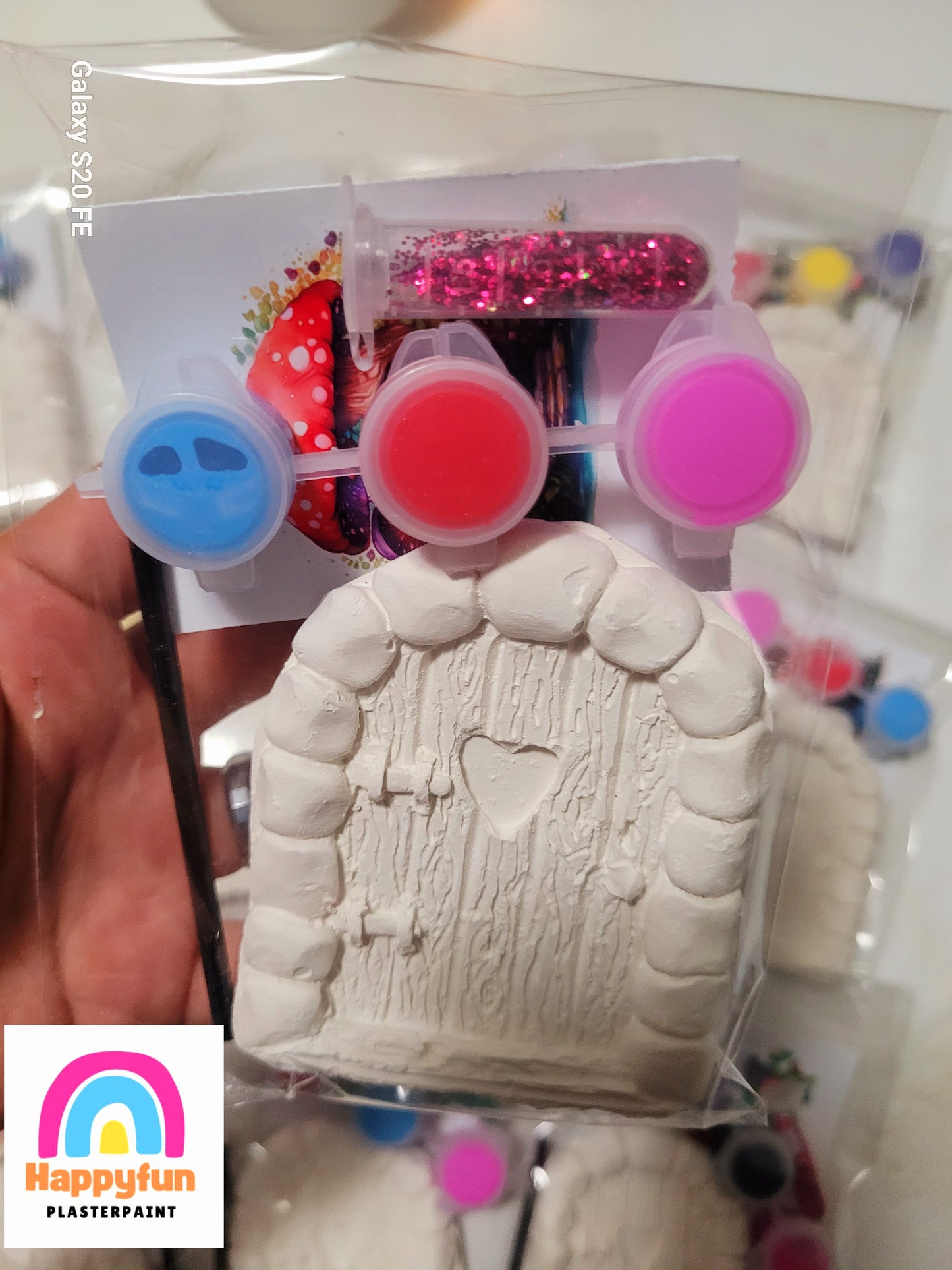 Fairy door garden princess Plaster painting Party Favours favors home decorating girl children birthday gifts kids art craft
