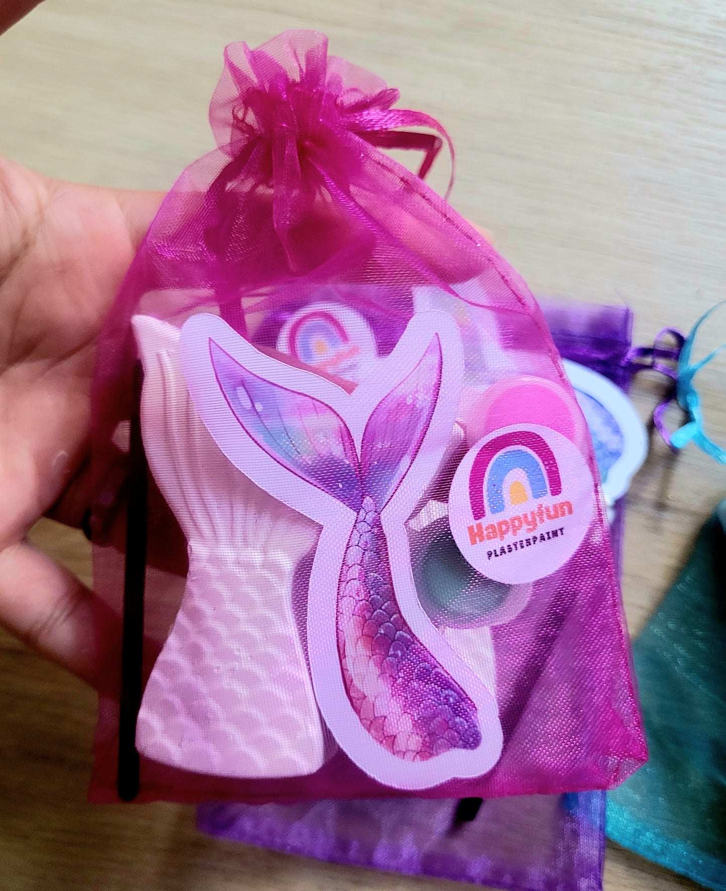 Sea animal under water sea animal plaster Painting birthday gifts arty favours