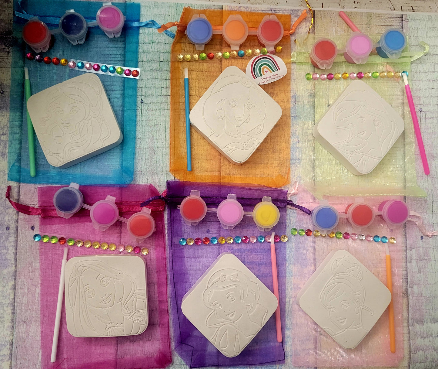 Disney Princess Plaster Painting