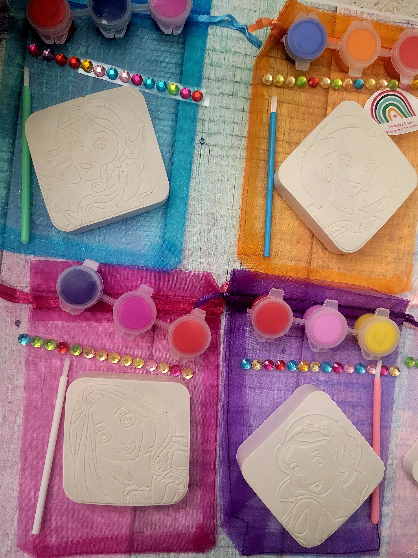 Disney Princess Plaster Painting