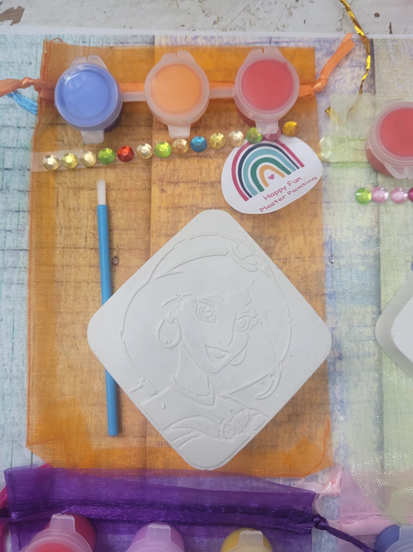 Disney Princess Plaster Painting
