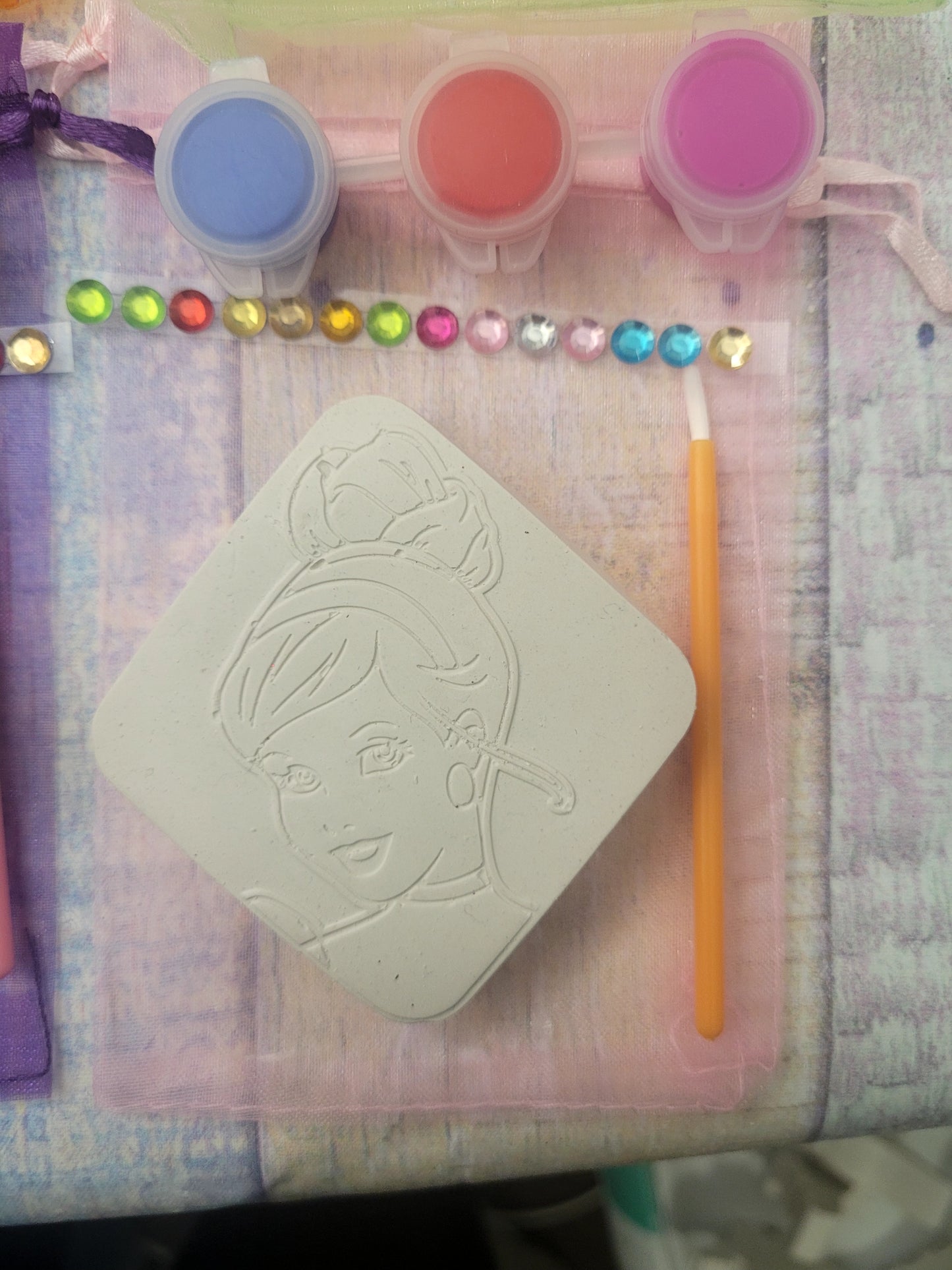 Disney Princess Plaster Painting