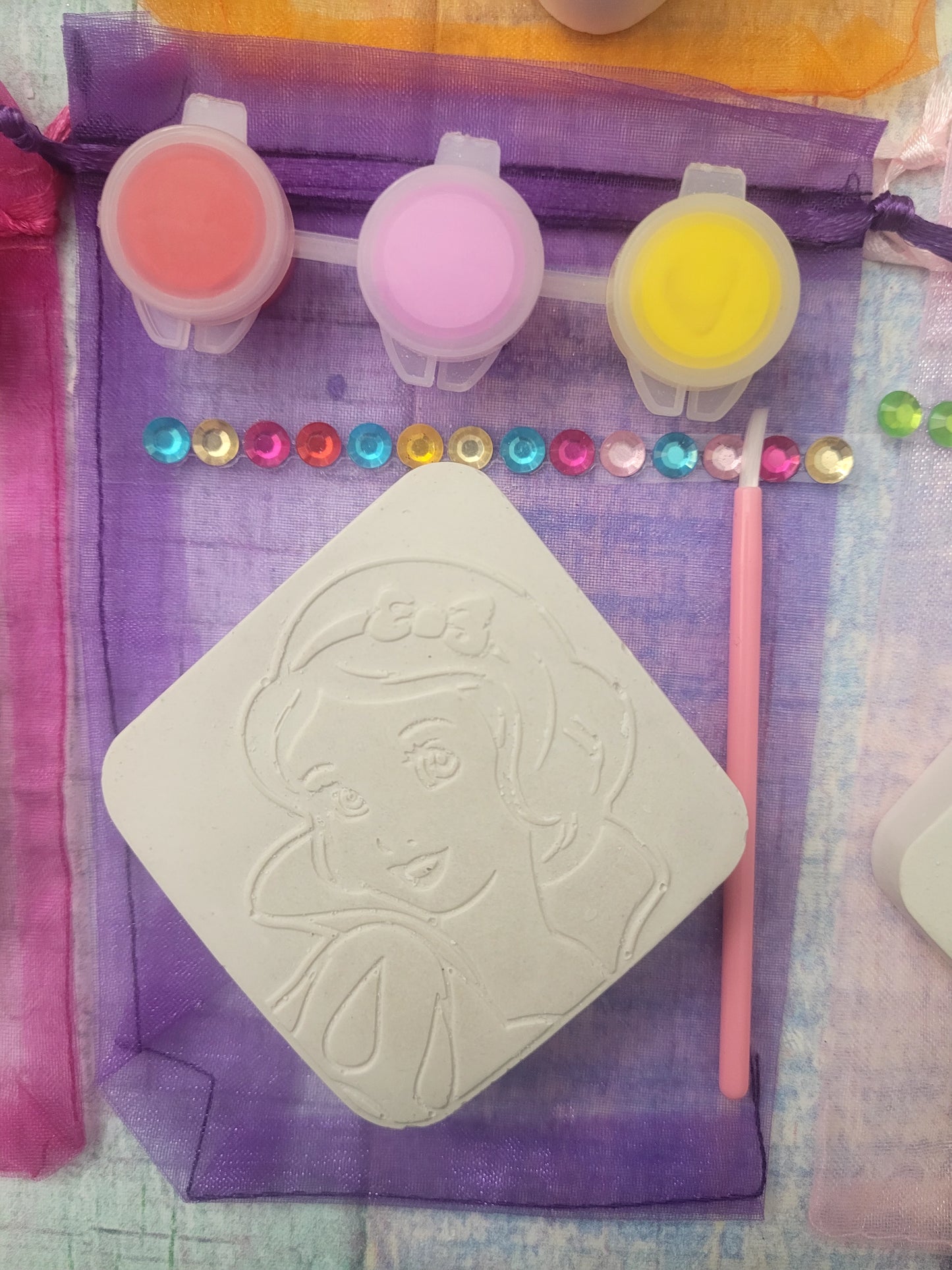 Disney Princess Plaster Painting