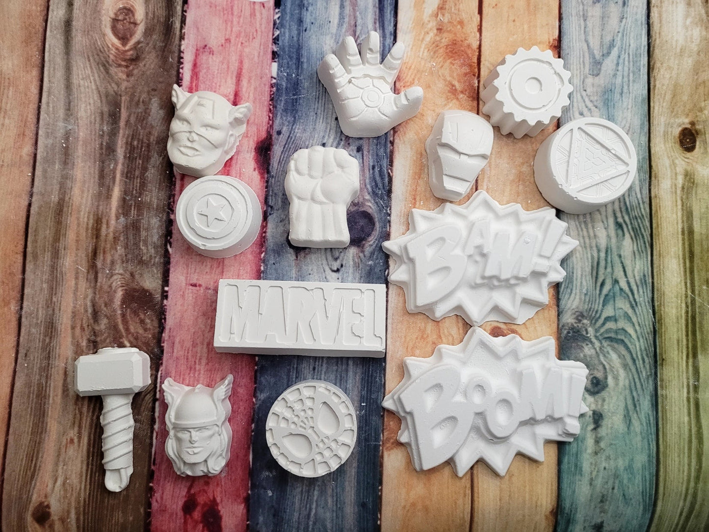 Plaster painting party favours characters for boy birthday gifts return filling