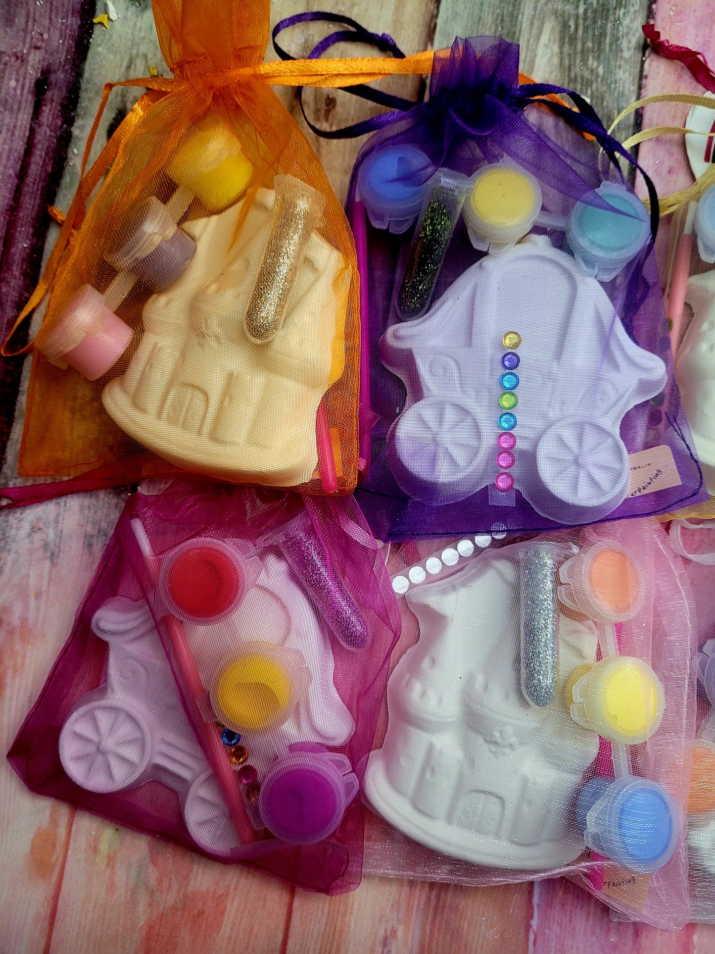 Princess Castle Plaster Painting Party Favour