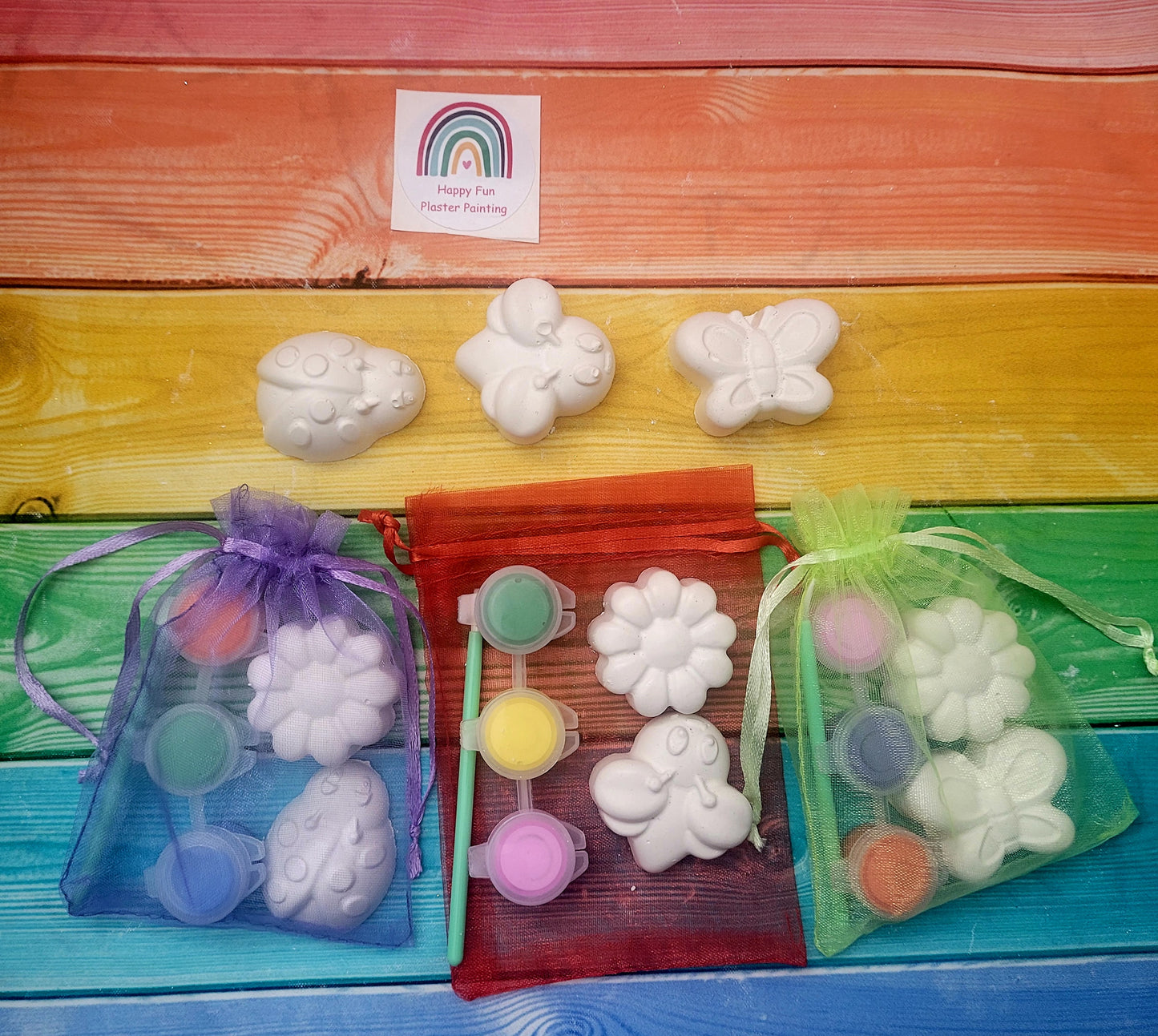 Butteryfly bug bee animal Animal Plaster Painting Party favor favour school gifts birthday