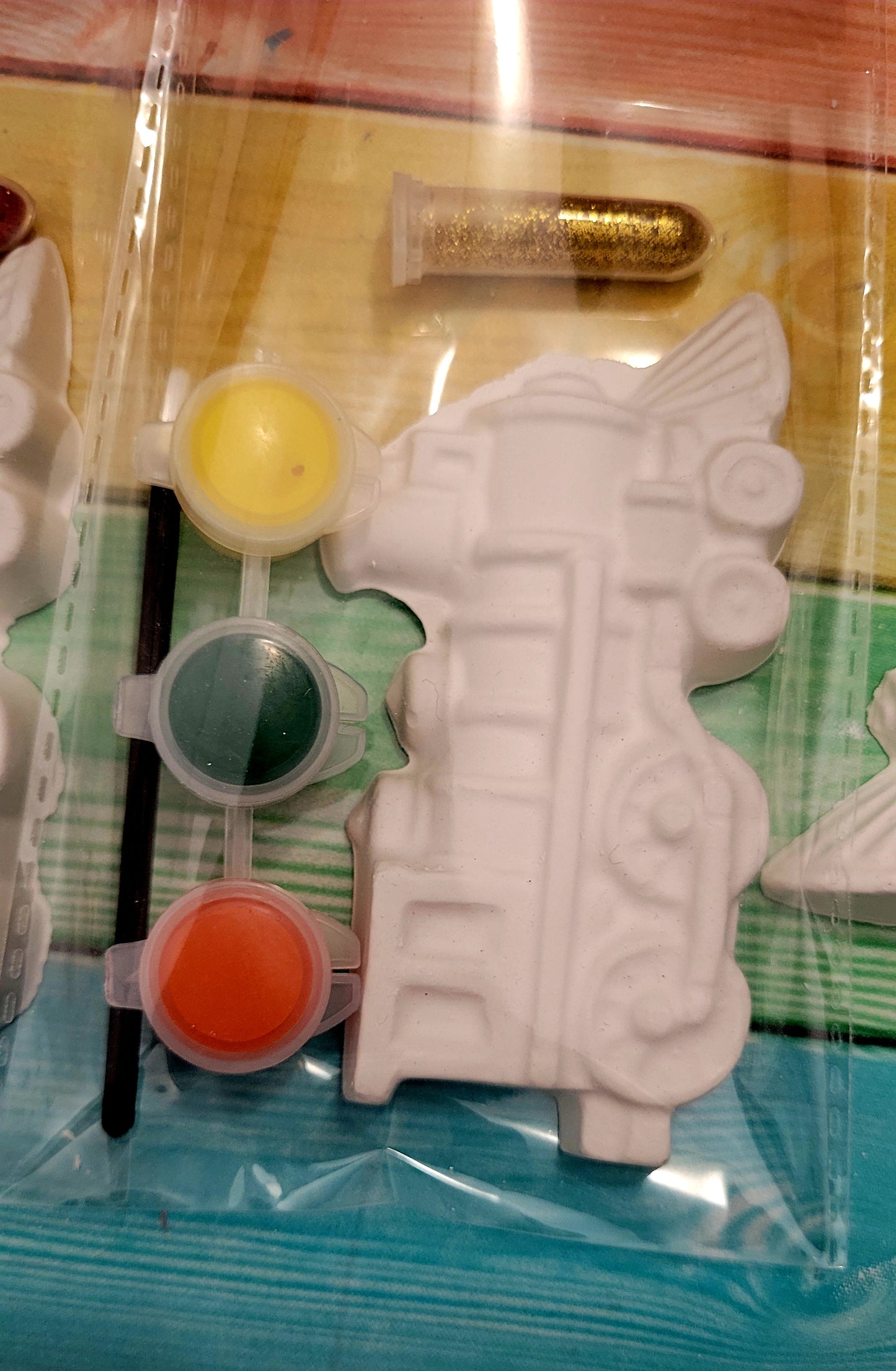 Vehicles truck TRAIN Construction plaster Painting Party Favour