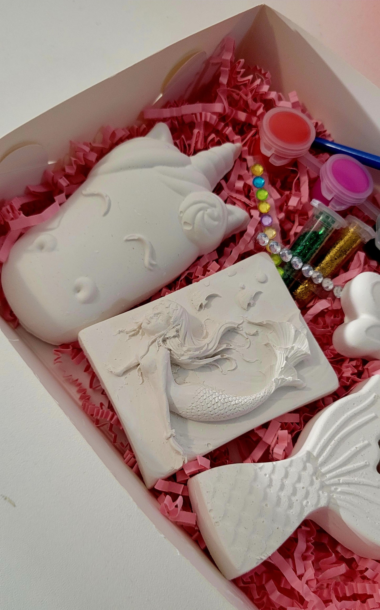 Girl gift pack Plaster Painting birthday favor present gift set