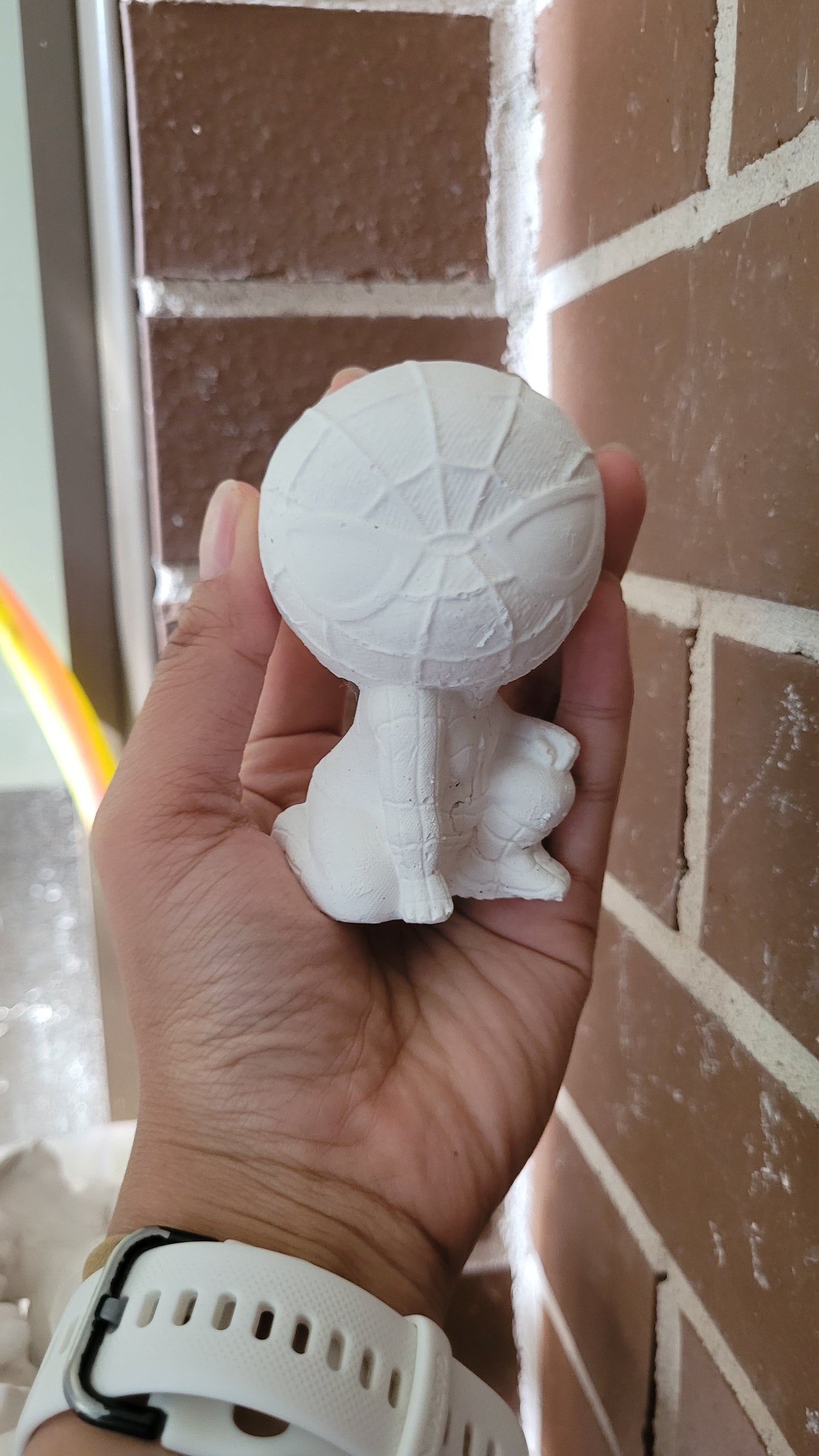 3d spidey Plaster Painting FOR PARTY Favor