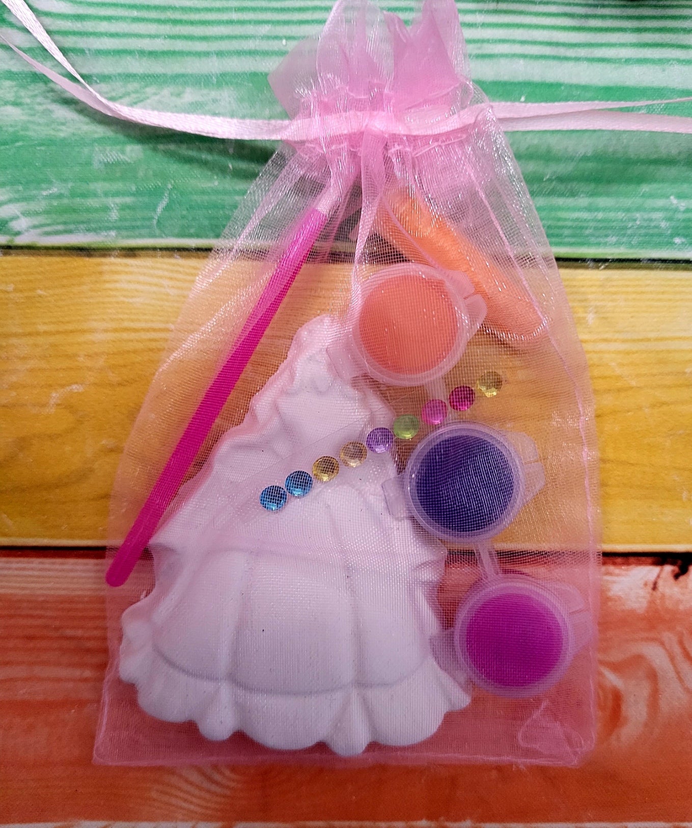 Princess  Castle Plaster Painting Party Favour