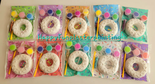 Sweets Donuts food cake food   Plaster Painting party favours favors birthday gifts