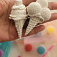 MINI ice cream sweet food  plaster Painting for girl birthday gifts  party favours