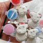 Mini Peppa pig characters Mummy pig Daddy pig  Plaster Painting Party favor