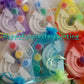 Rainbow plaster painting MIX design plaster Painting party favours favors birthday gifts