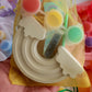 Rainbow plaster painting MIX design plaster Painting party favours favors birthday gifts