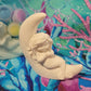 Mermaid princess mermaid tail on the moon Plaster Painting Party favours birthdat gifts