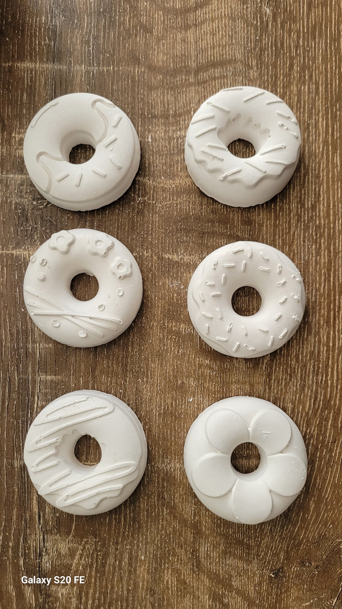 Sweet donuts design only plaster Plaster Painting donuts Party favour birthday gifts