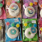 Donuts  food cake food  Plaster Painting party favours favors birthday gifts