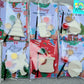 Stocking filling school Christmas Santa Ginger breadman bell tree stocking plasters packs Plaster painting gifts snowman kids return bag howm decor ornaments