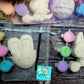 Rabbit bunny Easter day girl boy  Plaster Painting Party favour favor