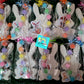 Big gaint Easter rabbit Egg  plaster painting party favor favours treat boy birthday gifts