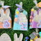 Gift box  Big size  Easter rabbit Egg plaster painting party favor favours treat boy birthday gifts