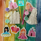 Magnet Princess CastlePlaster Painting Party favours birthday gifts girl boy  art craft colouring  with kids