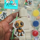 Robot plaster Painting party favours birthday gifts for birthday boy