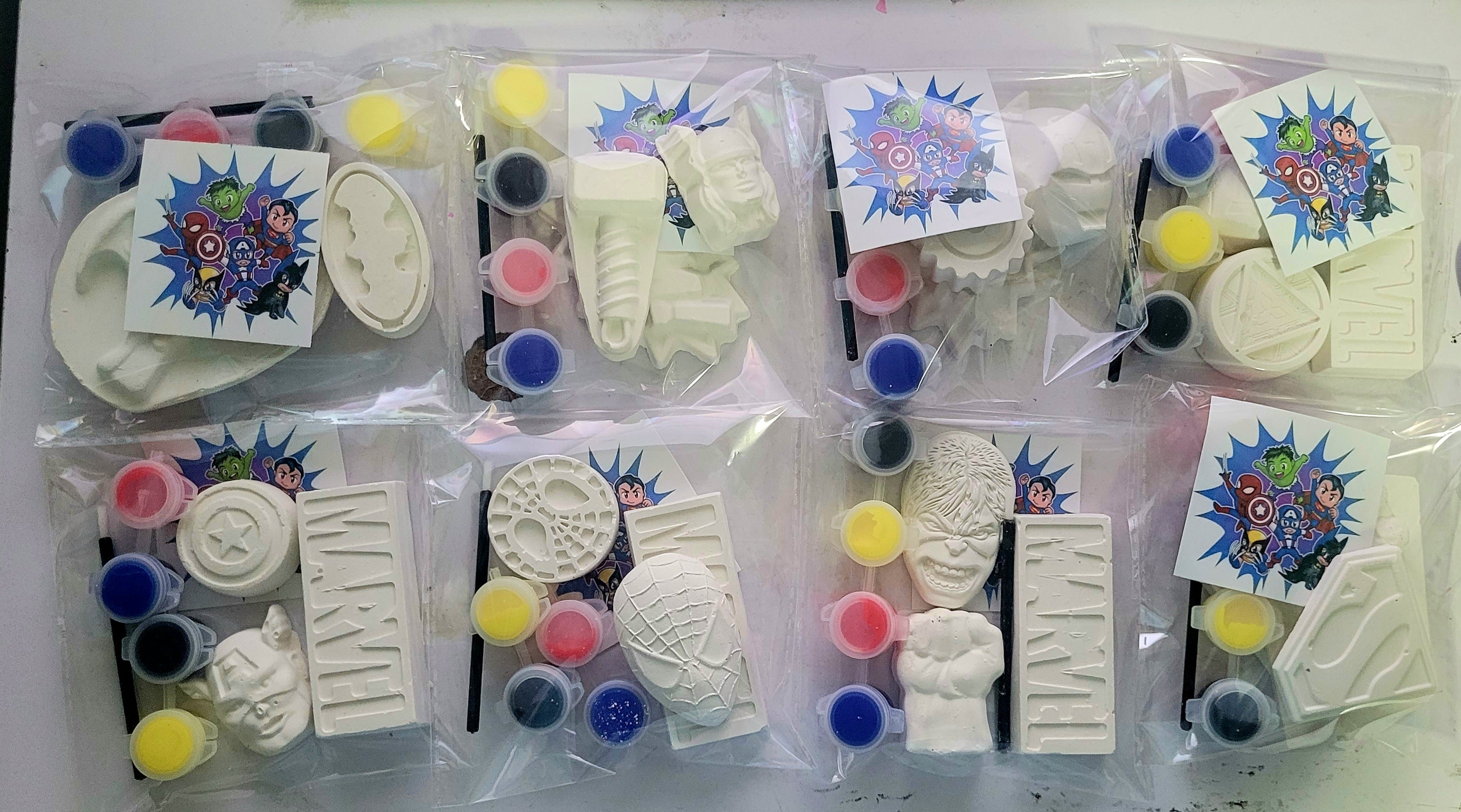 3 plasters kits party favours birthday superhero Mini Super Hero Plast ...