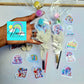 Mini Unicorn theme shooting star horn star  Plaster Painting Party favours girl birthday