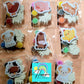 Mini size Farm Animal Plaster Painting for kids party favours treat bag school gifts birthday party favors