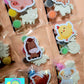 Mini size Farm Animal Plaster Painting for kids party favours treat bag school gifts birthday party favors