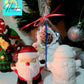 3D Santa stand Christmas  ornament plasters kits Plaster painting event school kids gift ideas present art craft