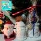 3D Santa stand Christmas  ornament plasters kits Plaster painting event school kids gift ideas present art craft