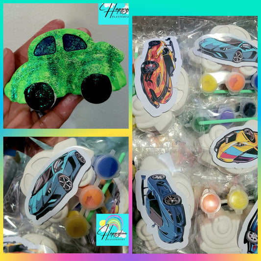 Vehicles car Construction plaster Painting  Party Favour