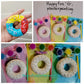 Donut with spinkle  food  Plaster Painting party favours favors birthday gifts