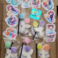 Mini  mermaid tail for girl  Plaster Painting party  birthday gifts Mermaid princess