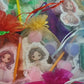 Mini girl princess plaster Painting with sticker for girl birthday gifts  party favours