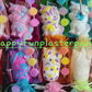 4 mix Unicorn design Plaster Painting Party favours girl birthday
