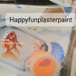 Plaster painting sea animal Sea animals fish dophin sea horse starfish shell plaster Painting for girl