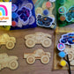 Monster truck vehicle  car Wooden magnet paint kits
