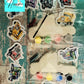 Semi truck tractor Vehicle vehicles Plaster Painting party Favour  kids birthday gifts treat bag